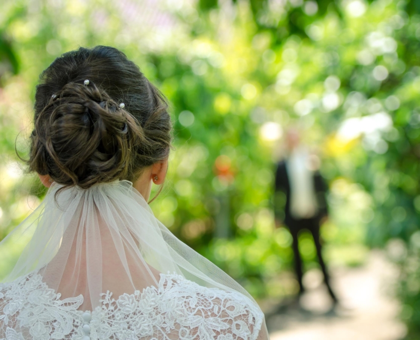 Hochzeit Braut und Bräutigam