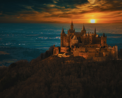 Schloss Hohenzollern vom Zeller Horn