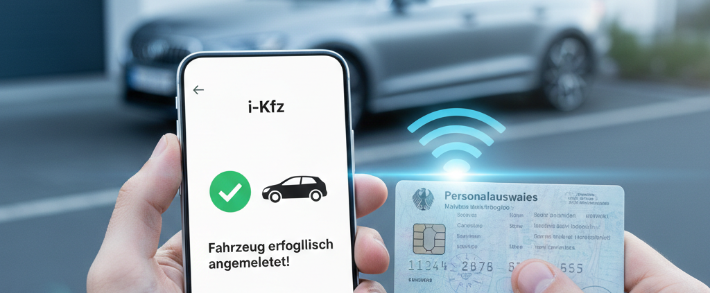 i-Kfz App Fahrzeugzulassung online