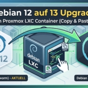 Debian 12 to 13 LXC